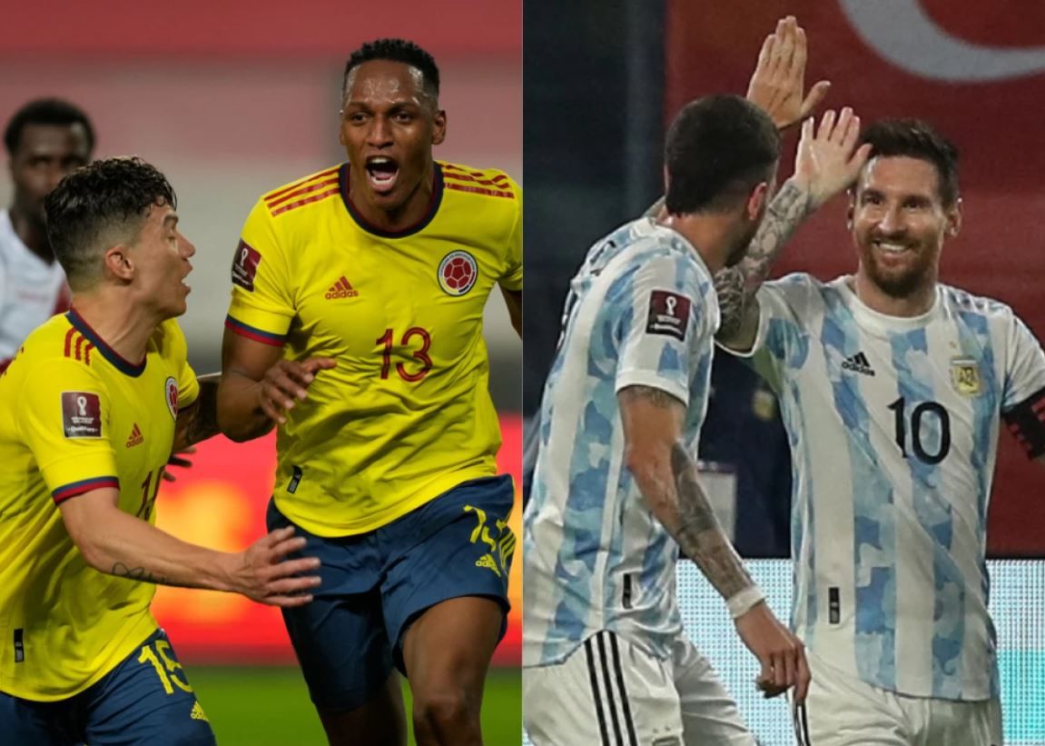 Kolombia vs Argentina Copyright: © Antena 2
