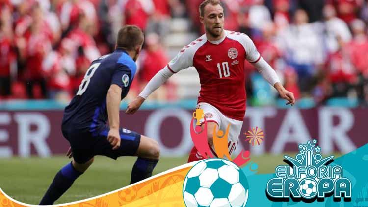 Ambruk di Denmark vs Finlandia, Eriksen Terima Penghargaan dari UEFA Copyright: © Friedemann Vogel - Pool/Getty Images