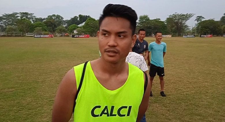 Bek anyar Sriwijaya FC, Ikhwan Ciptady. Copyright: © Muhammad Effendi/INDOSPORT