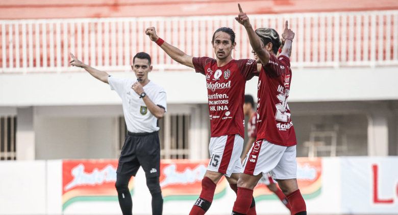 Tim Bali United di Piala Menpora. Copyright: © Bali United