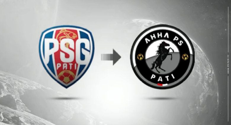 Perubahan nama dan logo PSG Pati ke AHHA PS Pati. Copyright: © Official AHHA PS Pati