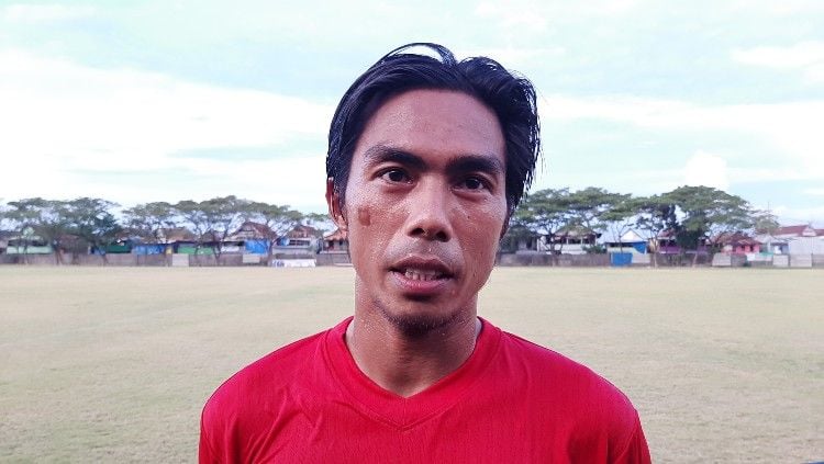 Bek klub Liga 1 PSM Makassar, Erwin Gutawa. Copyright: © Adriyan Adirizky/INDOSPORT