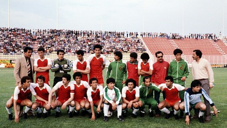 Skuat timnas Alazair di Piala Dunia 1982. Copyright: © 90 Min