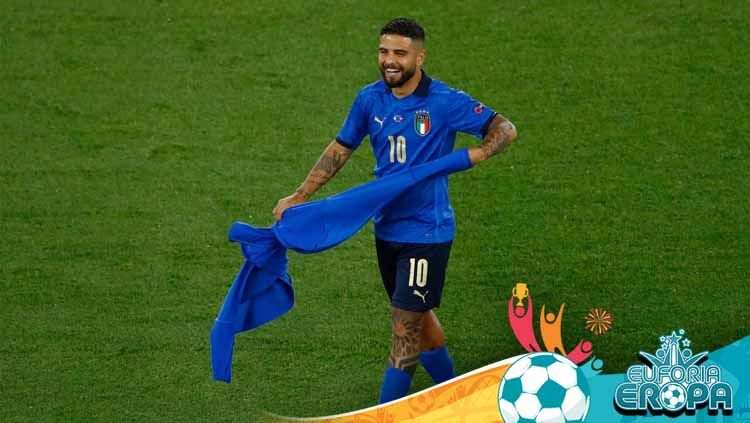 Lorenzo Insigne menyatakan akan  tetap membela Timnas Italia walaupun pelatih Roberto Italia menyebut Finalissima 2022 akan jadi jadi “akhir dari sebuah era”. Copyright: © Matteo Ciambelli/DeFodi Images via Getty Images