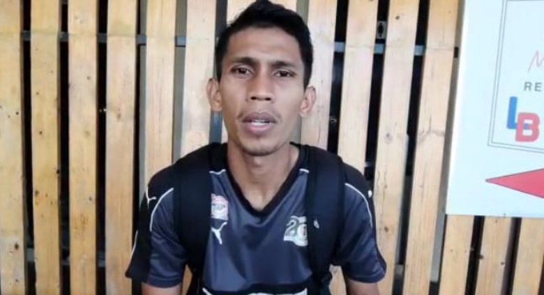 Bek anyar Sriwijaya FC, Rahmat Juliandri. Copyright: © Muhammad Effendi/INDOSPORT