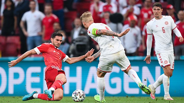 Rusia vs Denmark. Copyright: © Stuart Franklin/Getty Images