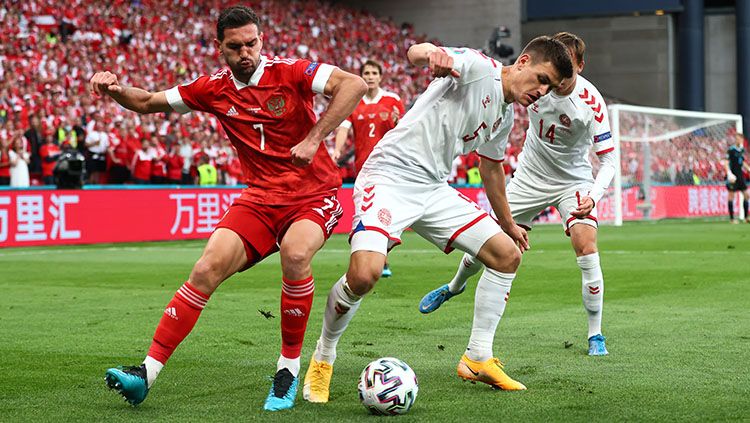 Rusia vs Denmark. Copyright: © Martin Rose/Getty Images