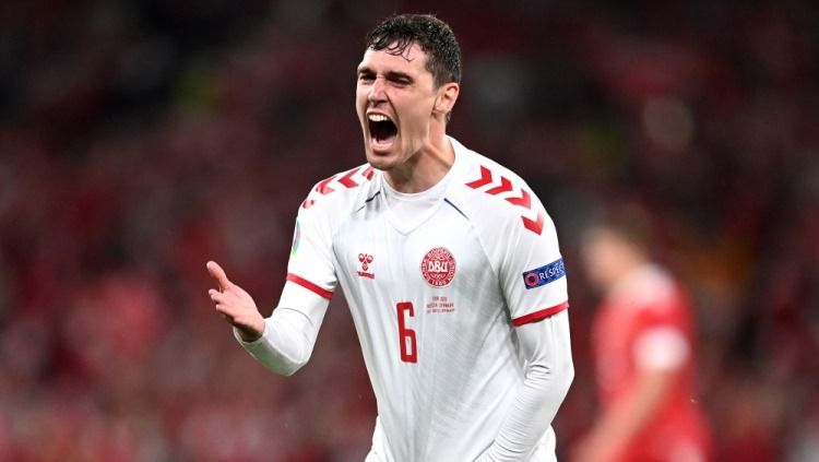 Pemain Timnas Denmark, Andreas Christensen. Copyright: © Stuart Franklin/Getty Images