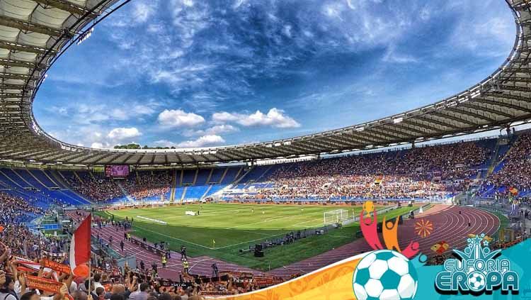 Stadion Olimpico Roma. Copyright: © nusadaily/nusadaily