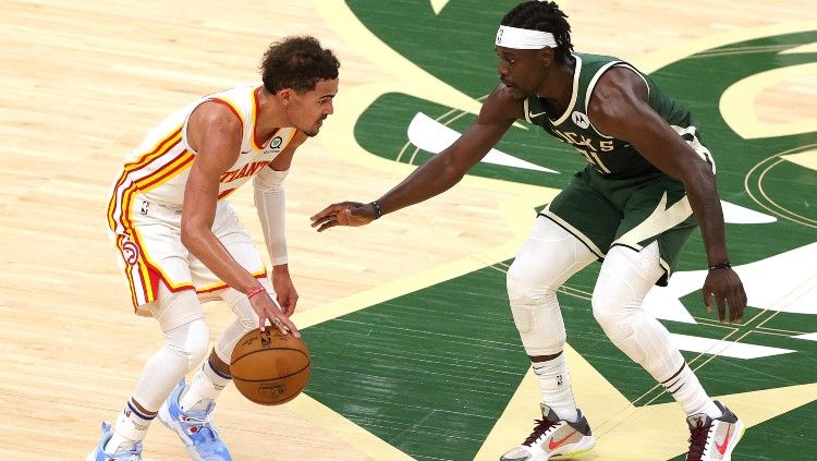 Hasil Game 5 Final Wilayah NBA: Giannis Absen, Bucks Pecundangi Hawks ...