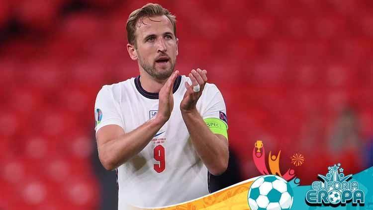 Harry Kane, striker andalan Timnas Inggris. Copyright: © GLaurence Griffiths/Getty Images