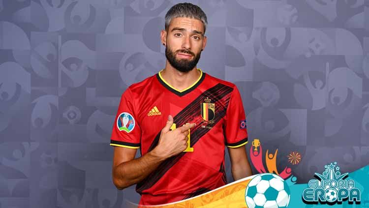 Terdapat sebuah kisah menarik dari Yannick Carrasco jelang pertandingan antara Belgia vs Portugal di Euro 2020. Copyright: © Alexander Scheuber - UEFA/UEFA via Getty Images