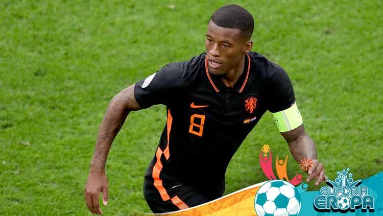 Georginio Wijnaldum, pemain Timnas Belanda. Copyright: © Laurens Lindhout/Soccrates/Getty Images