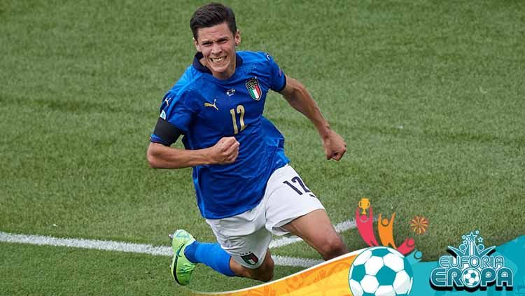 Matteo Pessina mengakui gol kilat Luke Shaw di permulaan final Euro 2020 membuat Italia sempat gentar akibat tidak terbiasa tertinggal. Copyright: © Emmanuele Ciancaglini/Quality Sport Images/Getty Images