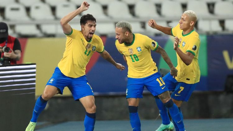 Hasil Copa America 2021: Brasil vs Peru Copyright: © Buda Mendes/Getty Images