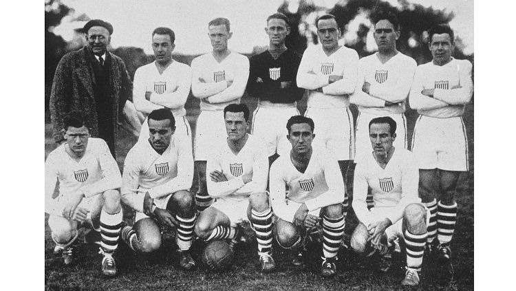 Skuat Amerika Serikat di Piala Dunia 1930. Copyright: © NYDC