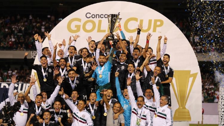 Timnas Meksiko Saat Juara Gold Cup 2019 Copyright: © Matthew Ashton - AMA/Getty Images