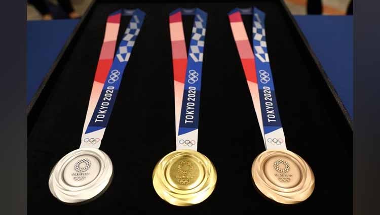 Medali Olimpiade Tokyo 2020. Copyright: © medcom