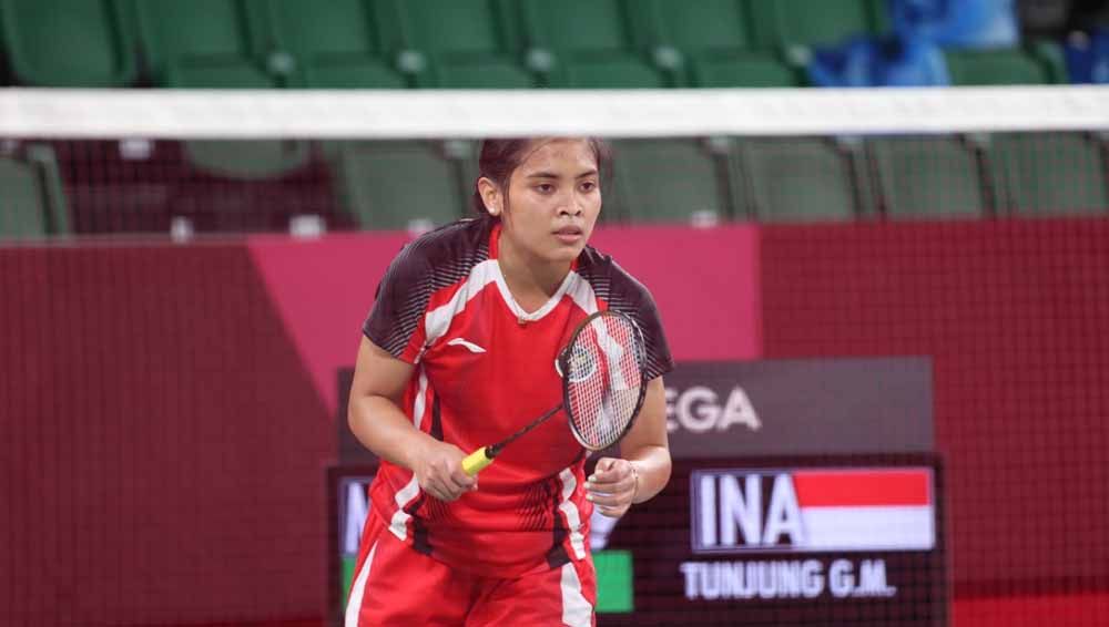 Gregoria Mariska Tunjung, atlet bulutangkis tunggal putri Indonesia. Copyright: © NOC Indonesia