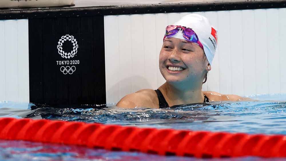 Siobhan Bernadette Haughey, perenang Hong Kong di Olimpiade Tokyo 2020. Copyright: © Al Bello/Getty Images