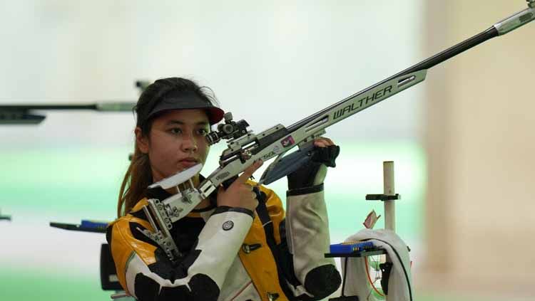 Vidya Rafika Rahmatan Toyyiba, atlet menembak Indonesia Copyright: © NOC Indonesia