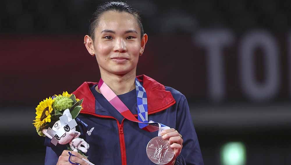 Tai Tzu Ying pemegang medali perakOlimpiade Tokyo 2020. Copyright: © REUTERS/Leonhard Foeger