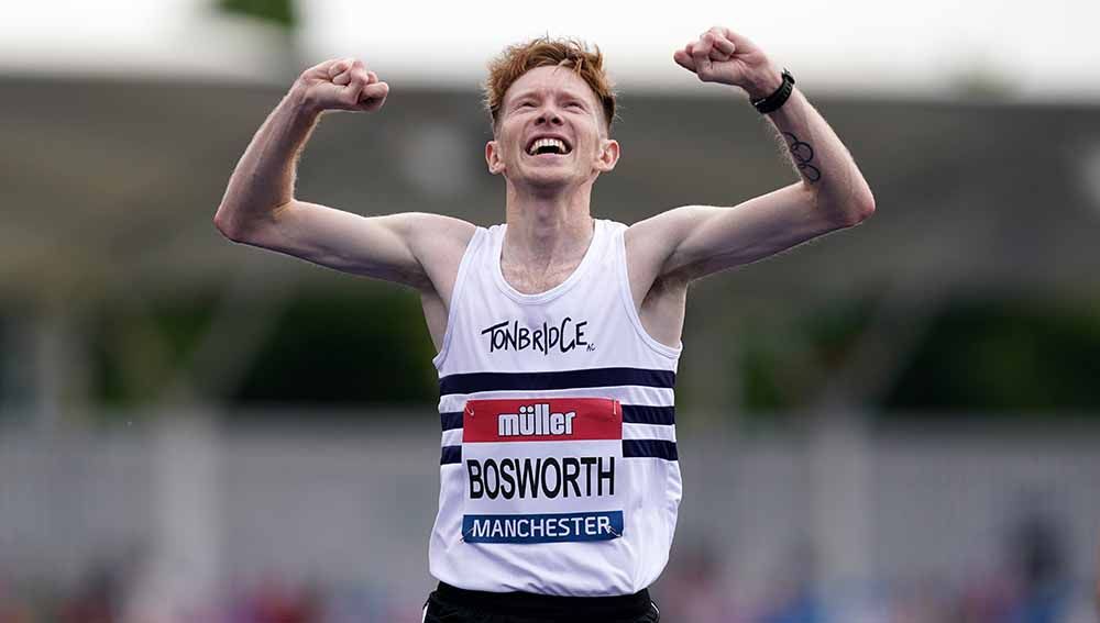 Atlet lari asal Inggris, Tom Bosworth. Copyright: © Martin Rickett/PA Images via Getty Images