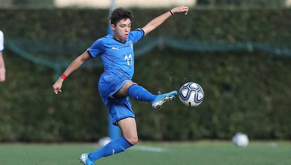 Samuele Vignato, wonderkid masa depan Italia incaran lima klub elite Eropa. Copyright: © Gabriele Maltinti/Getty Images