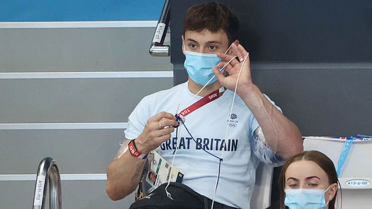 Atlet loncat Indah dari Britania Raya, Tom Daley. Copyright: © Ian MacNicol/Getty Images