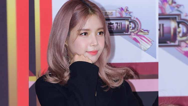 Member girlband Korea Selatan, Solar MAMAMOO. Copyright: &copy; The Chosunilbo JNS/Imazins via Getty Images