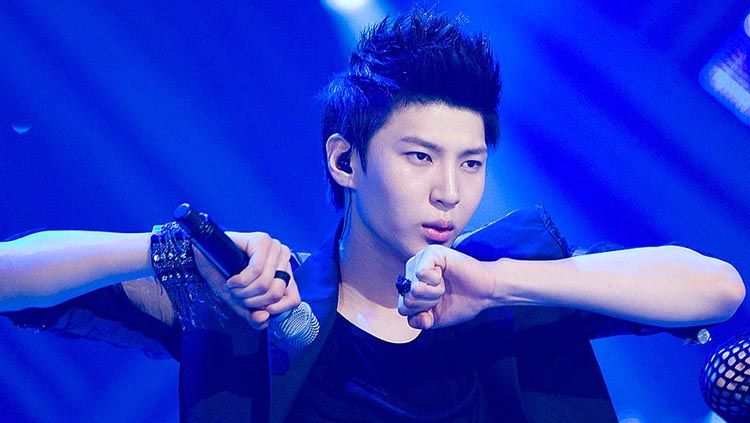 Leo- VIXX. Copyright: &copy; Han Myung-Gu/WireImage