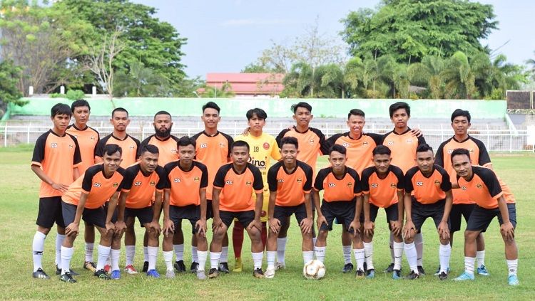 Skuat klub Liga 3, Rajawali FC Gorontalo. Copyright: © Rajawali FC Gorontalo