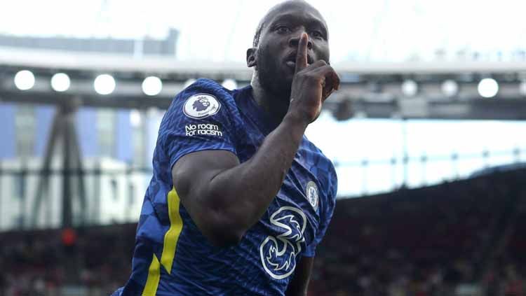 Romelu Lukaku kabarnya tidak dibawa Chelsea bertandang ke Real Madrid di Liga Champions. Foto: Mark Leech/Offside/Offside via Getty Images. Copyright: © Mark Leech/Offside/Offside via Getty Images