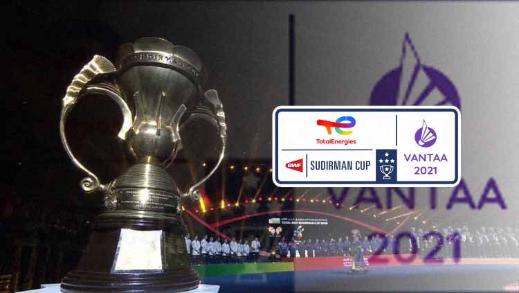 Trofi Piala Sudriman edisi 2021. Copyright: © INDOSPORT