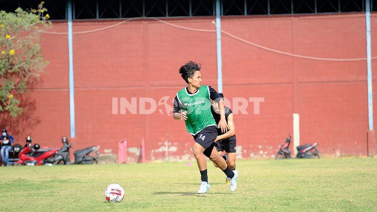 Gelandang PSM Makassar alumni Garuda Select, M Rafli Asrul. Copyright: © Adriyan Adirizky/INDOSPORT