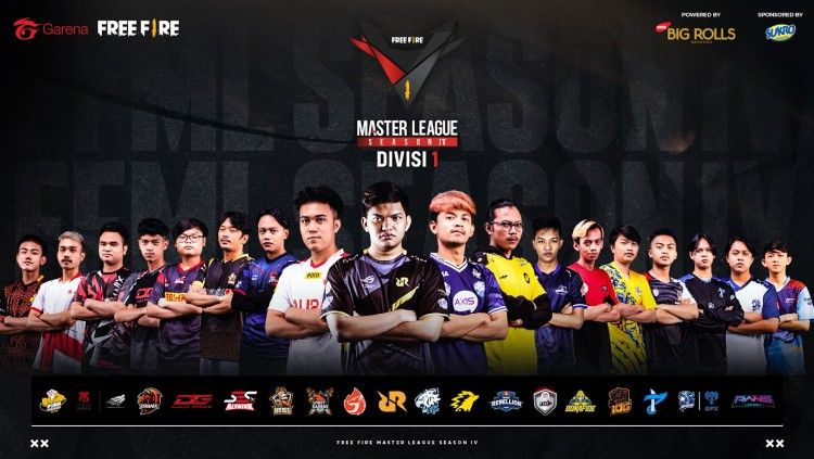 Bannr Free Fire Master League Divisi 1 Season IV. Copyright: © Garena