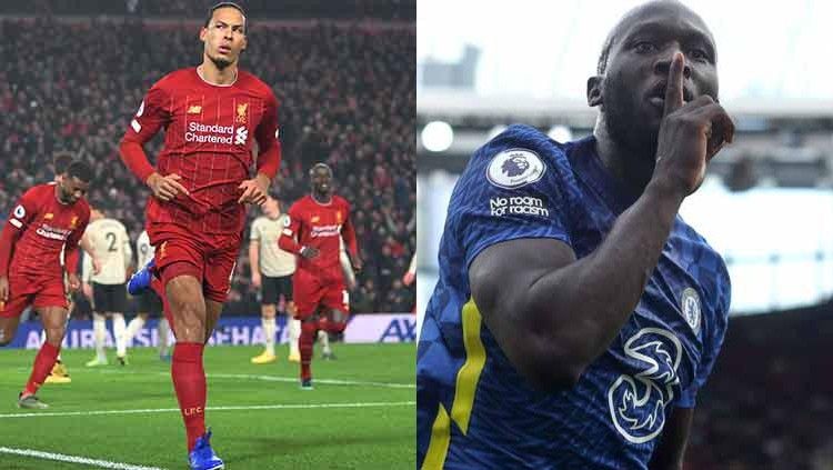 Virgil van Dijk dan Romelu Lukaku Copyright: © INDOSPORT
