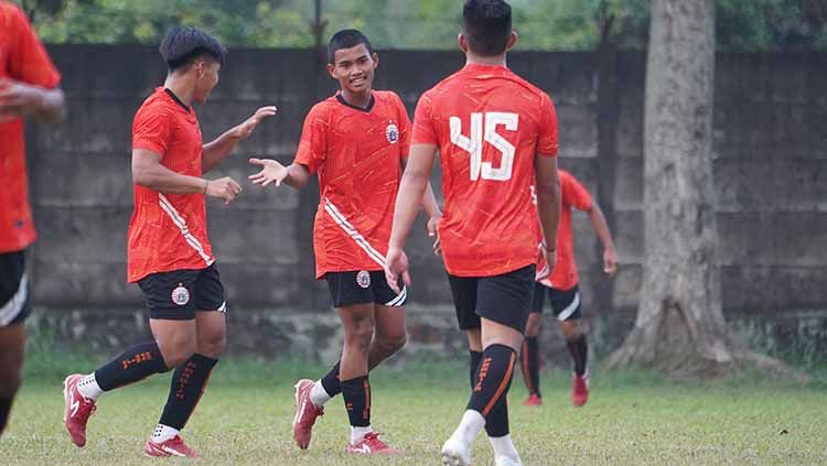 Persija Jakarta akan menjani laga perdana Liga 1 2021 melawan PSS Sleman di Stadion Pakansari, Cibinong, Bogor, Minggu (05/09/21). Copyright: © Khairul Imam/persija