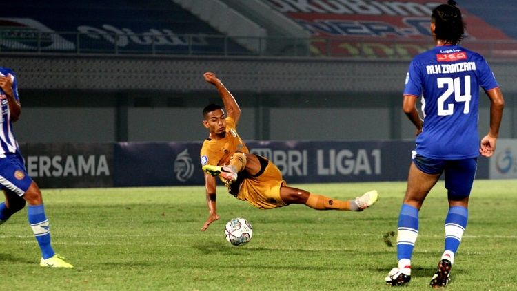 Suasana pertandingan BRI Liga 1 Bhayangkara FC vs Persiraja Copyright: © Official Bhayangkara FC