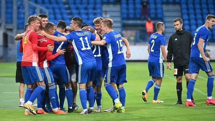 Egy Maulana Vikri dan Witan Sulaeman kembali menjalani duet sebagai starter dan mampu memberi kemenangan untuk FK Senica pada lanjutan Liga Slovakia Fortuna Copyright: © @fk_senica