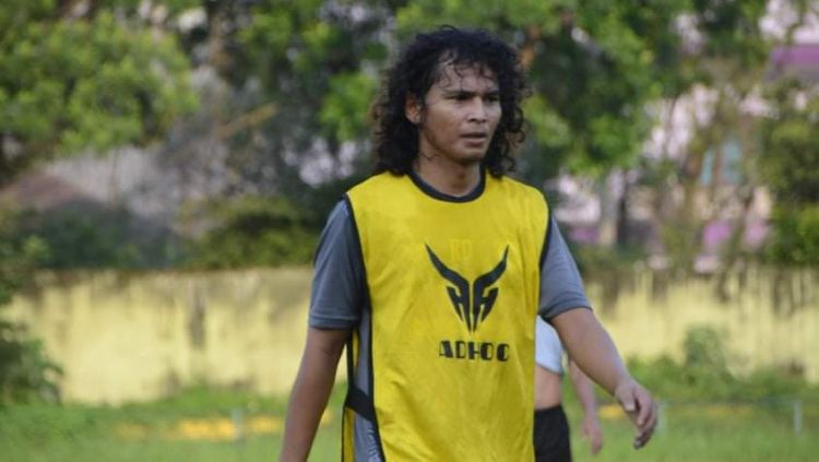 Pemain baru PSMS Medan, Luis Irsandi Copyright: © Aldi Aulia Anwar/INDOSPORT