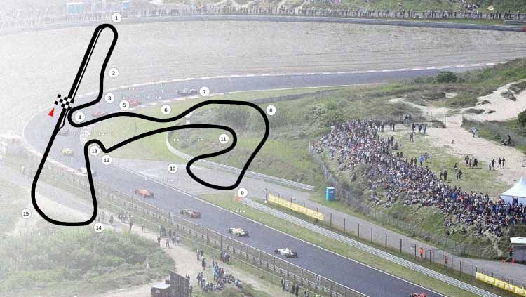 Sirkuit Zandvoort, tuan rumah F1 GP Belanda Copyright: © pngegg