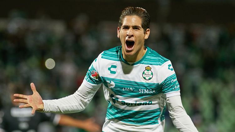 Striker kejutan Newcastle United bernama Santiago Munoz yang kini memperkuat Meksiko di Toulon Tournament 2022. Copyright: © American Post