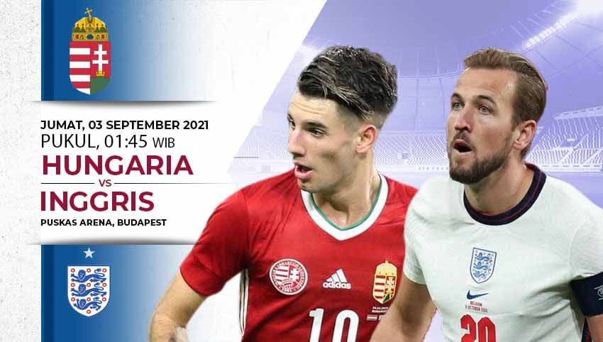 Berikut link live streaming pertandingan kualifikasi Piala Dunia 2022 yang mempertemukan Hungaria vs Inggris. Copyright: © INDOSPORT