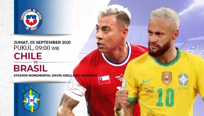 Prediksi Chile vs Brasil Copyright: © INDOSPORT