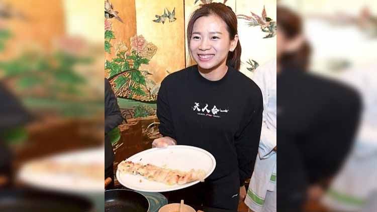 Goh Liu Ying, Atlet Bulutangkis Ganda Campuran Malaysia,  Sedang Pamer Masakan Buatannya. Copyright: © thestar