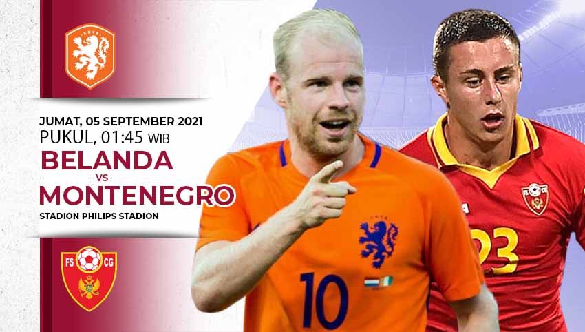  Belanda vs Montenegro. Copyright: © INDOSPORT