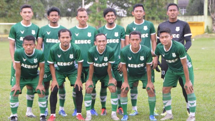 PSMS Medan saat melakoni laga uji coba di Stadion Mini Kebun Bunga, Medan, Jumat (03/09/21) sore. Copyright: © Aldi Aulia Anwar/INDOSPORT