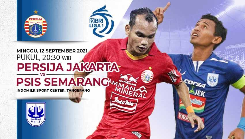 Berikut prediksi pertandingan pekan kedua BRI Liga 1 2021/2022 antara tim Persija Jakarta vs PSIS Semarang, Minggu (12/09/21) malam WIB. Copyright: © INDOSPORT