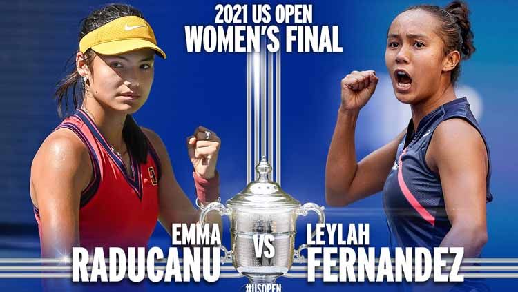 Emma Raducanu vs Leylah Fernandez Copyright: © US Open Tennis